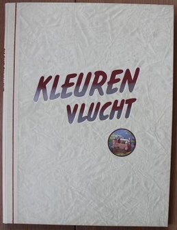 Vintage DE verzamelplaatjes album Kleurenvlucht, A. Viruly 1948/49