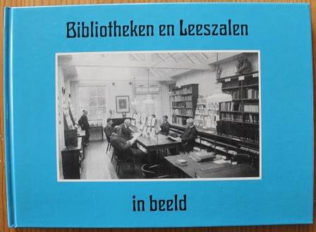Oud brocante fotoboekje Bibliotheken en Leeszalen in beeld