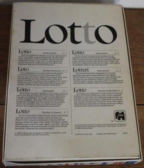 Oud vintage brocante spelletje Lotto, Jumbo 336, 1982