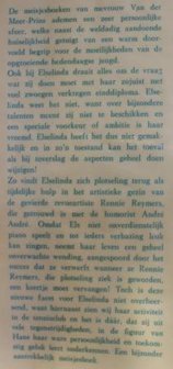 Vintage brocante meisjesboek Applaus voor Elselinda