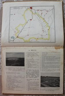 Oude brocante Atlas Nederland, De West en Indonesië 1957