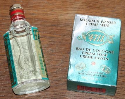 Vintage gift set 4711 eau de cologne &amp; soap 200 years