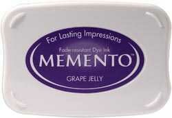 Stempelkussen paarse inkt Memento Grape Jelly