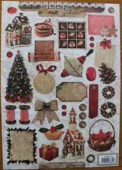 Cutting sheet Vintage Line Specials 1278 Christmas tree balls