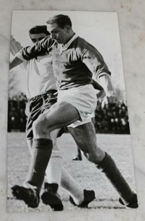 Oude zwart wit foto's sport thema jaren '60, div.