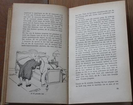 Oud boek Daatje en ik, brieven van.... uit 1947