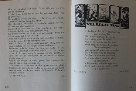 Oud Leesboek school Het ruisende woud, 1955