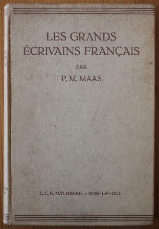 Oud brocante boek Les grands écrivains Français, jr '40