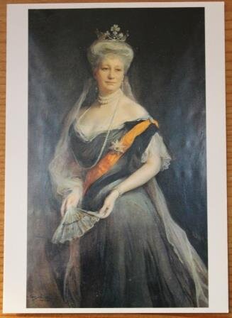 Oude brocante ansichtkaart Keizerin Auguste Victoria 1858-1921