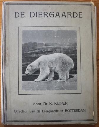 Oud brocante verzamelplaatjesalbum De Diergaarde Rotterdam 1928