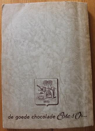 Oud brocante verzamelplaatjesboek Faunaflor Côte d'Or 1952
