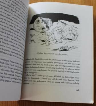 Oud kinderboekje Wipneus en Pim in de zilveren raket