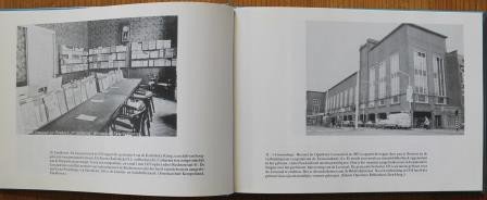 Oud brocante fotoboekje Bibliotheken en Leeszalen in beeld