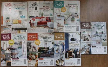 Set brocante tijdschriften Ariadne at Home jaargang 2016 (13 st)