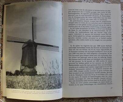 Vintage brocante boekje Molens, Van Dishoeck pocket 1963