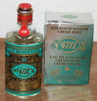 Vintage gift set 4711 eau de cologne & soap 200 years