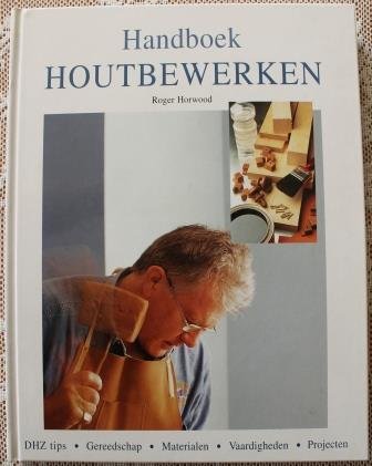 Vintage brocante DHZ hobbyboek Handboek Houtbewerken