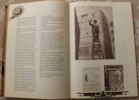 Dutch vintage book Lou Bandy, van Wandluis tot Landhuis (revue artist)