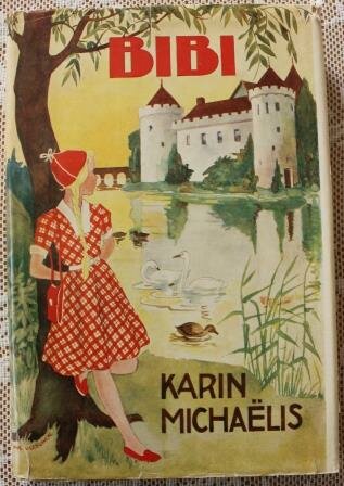 Vintage brocante meisjesboek Bibi jaren '50/'60