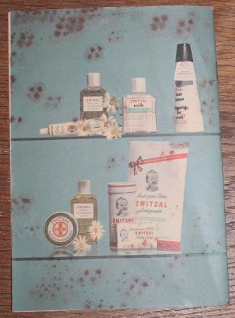 Vintage brocante Zwitsal babyboekje, onbeschreven jr '60 of ouder