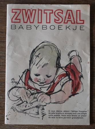 Vintage brocante Zwitsal babyboekje verzamelaars