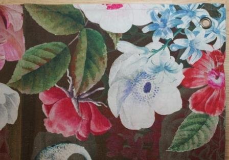 Keuken theedoek botanische bloemen kraanvogel schilderij Imbarro Mr Carson Brown romantische 2