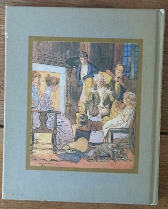 Oud vintage brocante boekje kerstverhaal A Chrismas tree Charles Dickens book Engelse 1