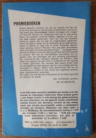 Oud vintage brocante studieboekje AO 492 1954 Dr Plesman's levenswerk geschiedenis KLM Dutch booklet 2