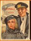 Oud verzamelboekje RPS Vleugels voor Jan en Ineke 1951/52_