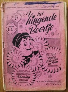Oud muziekboekje Het zingende boertje no 27, 1958
